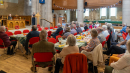 Ruth Laidlaw reads from the Bible