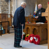  Wreath laid by the representative of the Seaforth Highlanders