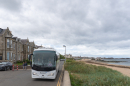 The Cameo Club party arrives by bus